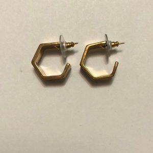 Kate Spade Hexagon stud earrings